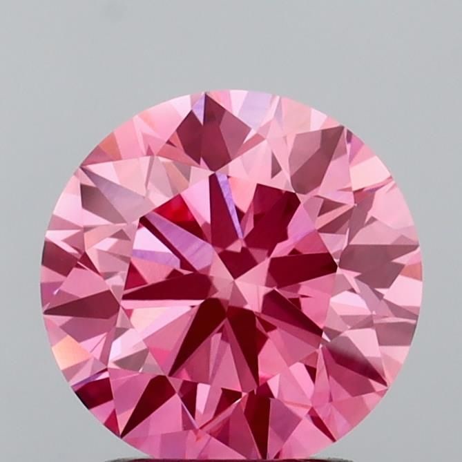 IGI Round 2.0ct Fancy Vivid Pink VVS2 - Ideal Loose Lab Diamond: IGI Round 2.0ct Fancy Vivid Pink VVS2 - Ideal Loose Lab Diamond Item Specifics: Source: This Is A Real Diamond Grown In A Lab Not Mined. Carat: 2.0 Cut: ID Color: Fancy Vivid Pink Clarity: VVS2