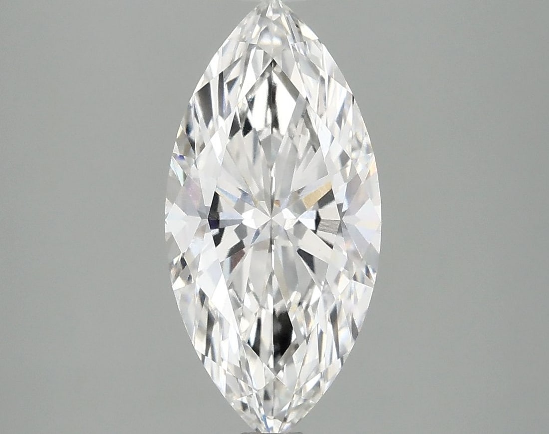 IGI Marquise 2.1ct F VVS2 - Loose Lab Diamond: IGI Marquise 2.1ct F VVS2 - Loose Lab Diamond Item Specifics: Source: This Is A Real Diamond Grown In A Lab Not Mined. Carat: 2.1 Cut: - Color: F Clarity: VVS2 Polish: EX Symmetry: EX Measurements: