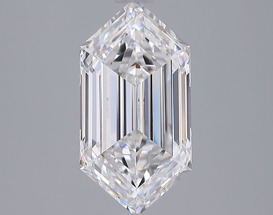 IGI Hexagonal 3.06ct D VVS2 - Loose Lab Diamond: IGI Hexagonal 3.06ct D VVS2 - Loose Lab Diamond Item Specifics: Source: This Is A Real Diamond Grown In A Lab Not Mined. Carat: 3.06 Cut: - Color: D Clarity: VVS2 Polish: EX Symmetry: EX Measurements: