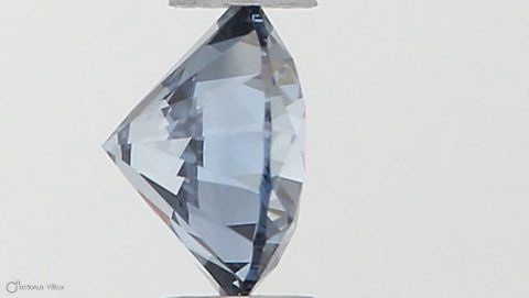 IGI Round 0.34ct Fancy Vivid Blue IF - Loose Lab Diamond (1 of 1)