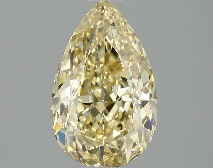 IGI Pear 1.59ct Fancy Intense Yellow VVS2 - Loose Lab Diamond: IGI Pear 1.59ct Fancy Intense Yellow VVS2 - Loose Lab Diamond Item Specifics: Source: This Is A Real Diamond Grown In A Lab Not Mined. Carat: 1.59 Cut: - Color: Fancy Intense Yellow Clarity: VVS2