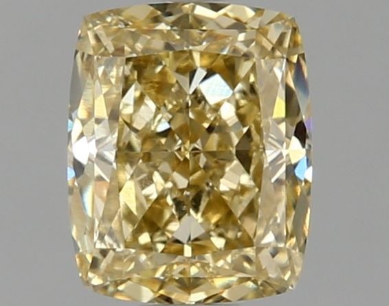 IGI Cushion Modified 1.61ct Fancy Intense Yellow VVS2 - Loose Lab Diamond (1 of 1)