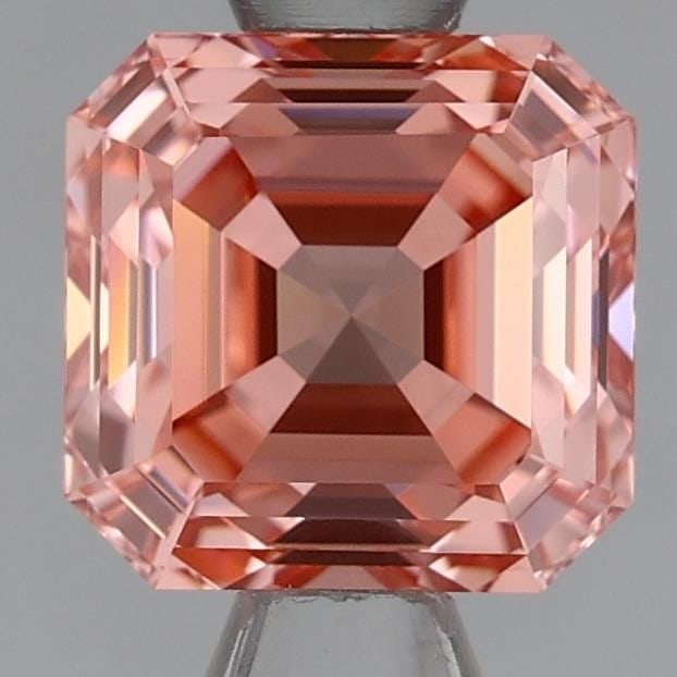 IGI Asscher 1.06ct Fancy Intense Pink VVS2 - Loose Lab Diamond: IGI Asscher 1.06ct Fancy Intense Pink VVS2 - Loose Lab Diamond Item Specifics: Source: This Is A Real Diamond Grown In A Lab Not Mined. Carat: 1.06 Cut: - Color: Fancy Intense Pink Clarity: VVS2 Polis