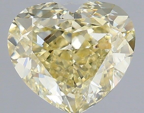 IGI Heart 1.5ct Fancy Intense Yellow VVS2 - Loose Lab Diamond (1 of 1)