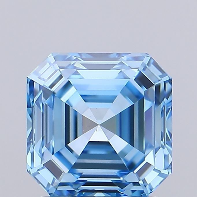 IGI Asscher 2.0ct Fancy Vivid Blue VVS2 - Loose Lab Diamond: IGI Asscher 2.0ct Fancy Vivid Blue VVS2 - Loose Lab Diamond Item Specifics: Source: This Is A Real Diamond Grown In A Lab Not Mined. Carat: 2.0 Cut: - Color: Fancy Vivid Blue Clarity: VVS2 Polish: EX