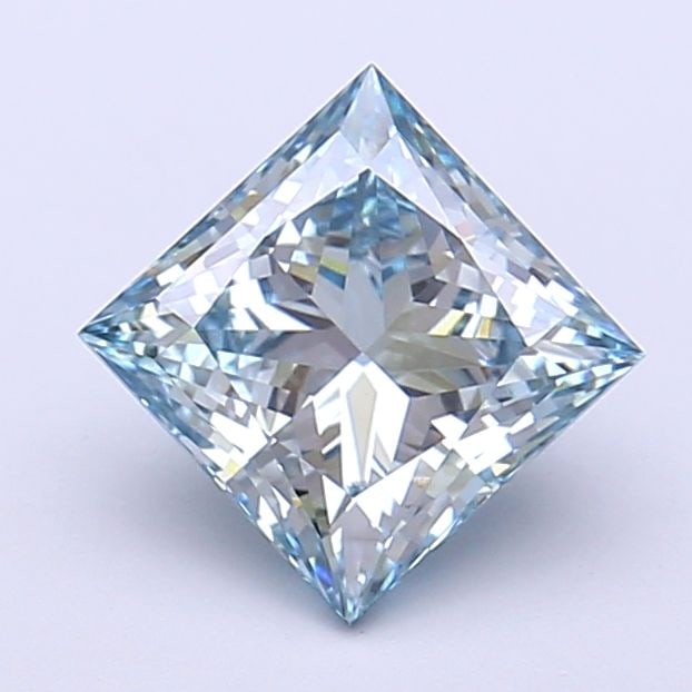 IGI Princess 1.54ct Fancy Vivid Blue VVS2 - Loose Lab Diamond: IGI Princess 1.54ct Fancy Vivid Blue VVS2 - Loose Lab Diamond Item Specifics: Source: This Is A Real Diamond Grown In A Lab Not Mined. Carat: 1.54 Cut: - Color: Fancy Vivid Blue Clarity: VVS2 Polish: 