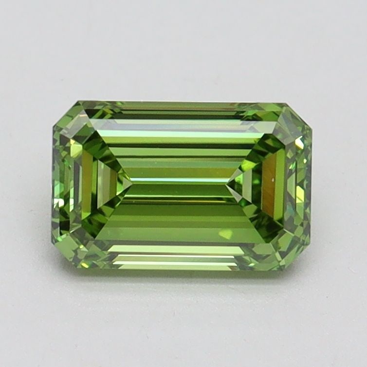 IGI Emerald 1.07ct Fancy Vivid Green VVS2 - Loose Lab Diamond: IGI Emerald 1.07ct Fancy Vivid Green VVS2 - Loose Lab Diamond Item Specifics: Source: This Is A Real Diamond Grown In A Lab Not Mined. Carat: 1.07 Cut: - Color: Fancy Vivid Green Clarity: VVS2 Polish: