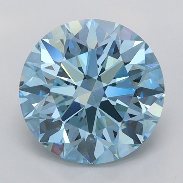IGI Round 1.59ct Fancy Vivid Blue VVS2 - Ideal Loose Lab Diamond: IGI Round 1.59ct Fancy Vivid Blue VVS2 - Ideal Loose Lab Diamond Item Specifics: Source: This Is A Real Diamond Grown In A Lab Not Mined. Carat: 1.59 Cut: ID Color: Fancy Vivid Blue Clarity: VVS2 Poli