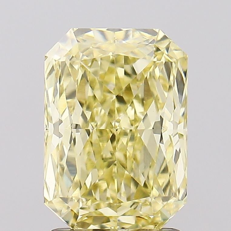 IGI Radiant 2.09ct Fancy Yellow VVS2 - Loose Lab Diamond: IGI Radiant 2.09ct Fancy Yellow VVS2 - Loose Lab Diamond Item Specifics: Source: This Is A Real Diamond Grown In A Lab Not Mined. Carat: 2.09 Cut: - Color: Fancy Yellow Clarity: VVS2 Polish: EX Symmet