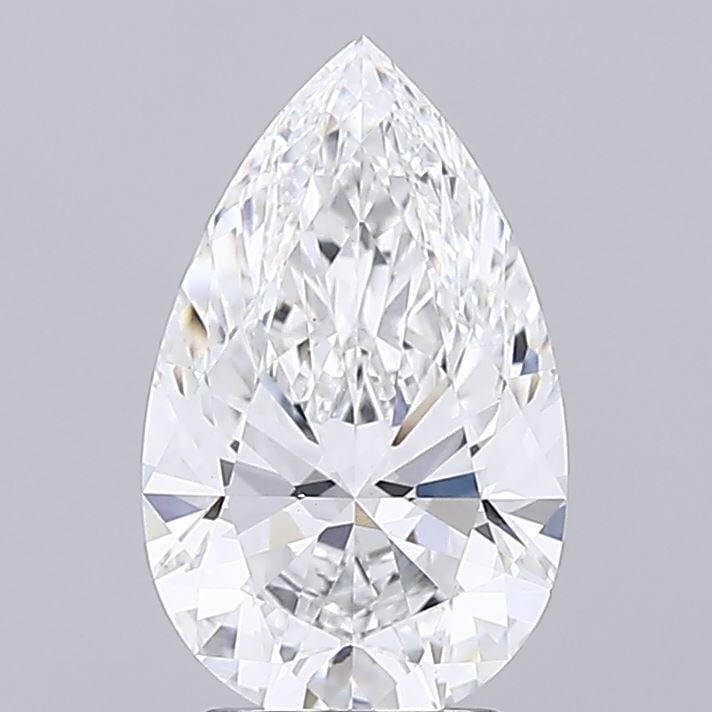 GCAL Pear 2.58ct D VVS2 - Loose Lab Diamond: GCAL Pear 2.58ct D VVS2 - Loose Lab Diamond Item Specifics: Source: This Is A Real Diamond Grown In A Lab Not Mined. Carat: 2.58 Cut: - Color: D Clarity: VVS2 Polish: EX Symmetry: EX Measurements: 12.
