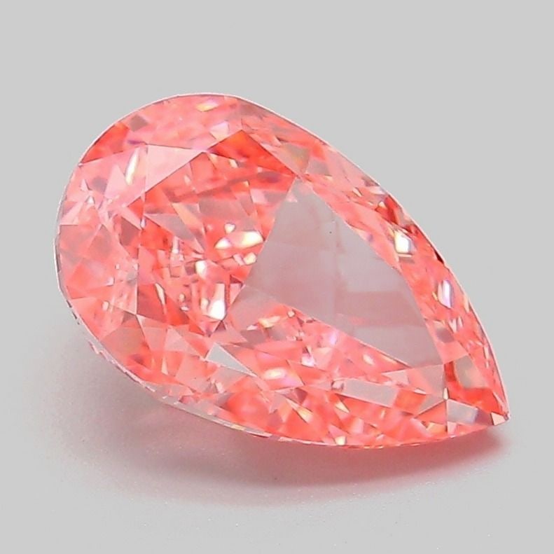 IGI Pear 2.1ct Fancy Vivid Pink VVS2 - Loose Lab Diamond: IGI Pear 2.1ct Fancy Vivid Pink VVS2 - Loose Lab Diamond Item Specifics: Source: This Is A Real Diamond Grown In A Lab Not Mined. Carat: 2.1 Cut: - Color: Fancy Vivid Pink Clarity: VVS2 Polish: EX