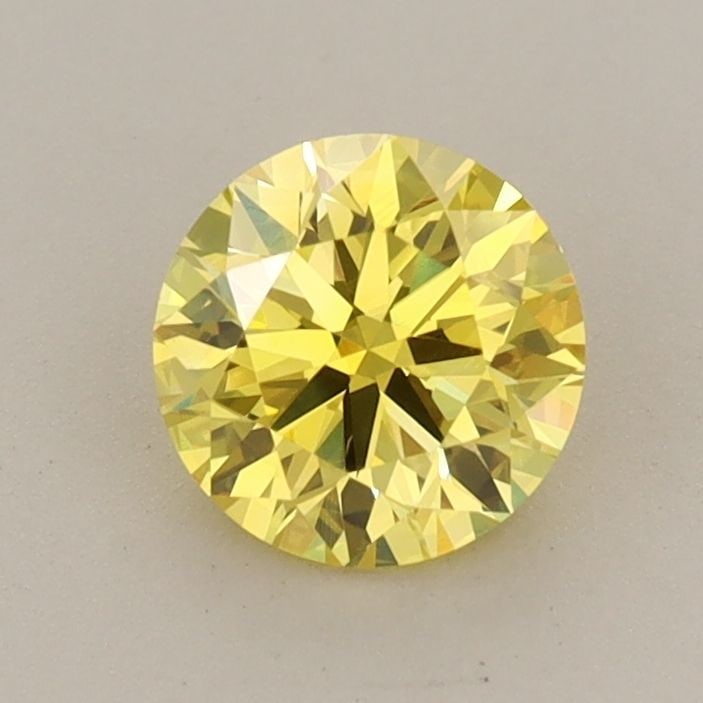 IGI Round 0.8ct Fancy Vivid Yellow VVS2 - Ideal Loose Lab Diamond: IGI Round 0.8ct Fancy Vivid Yellow VVS2 - Ideal Loose Lab Diamond Item Specifics: Source: This Is A Real Diamond Grown In A Lab Not Mined. Carat: 0.8 Cut: ID Color: Fancy Vivid Yellow Clarity: VVS2 Po