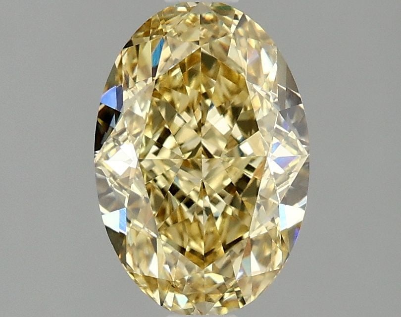IGI Oval 2.1ct Fancy Intense Yellow VVS2 - Loose Lab Diamond: IGI Oval 2.1ct Fancy Intense Yellow VVS2 - Loose Lab Diamond Item Specifics: Source: This Is A Real Diamond Grown In A Lab Not Mined. Carat: 2.1 Cut: - Color: Fancy Intense Yellow Clarity: VVS2 Polish