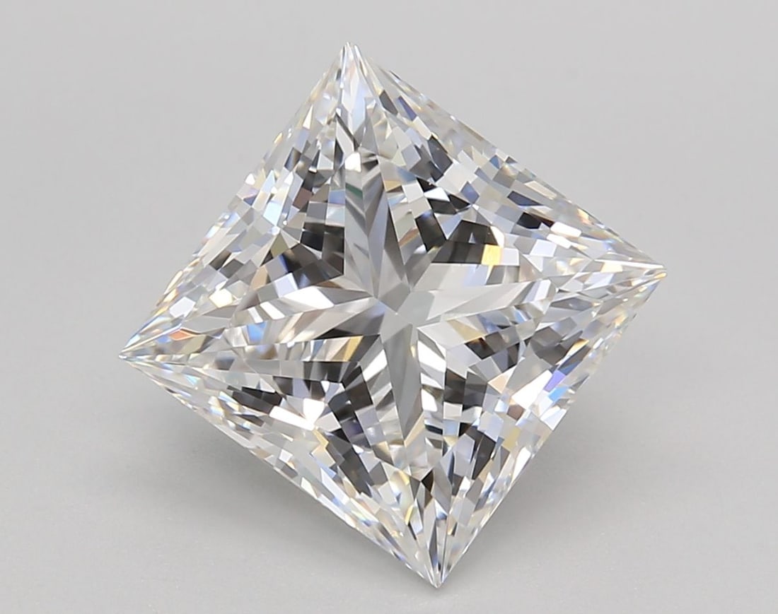 GIA Princess 5.02ct F VVS2 - Loose Lab Diamond (1 of 1)