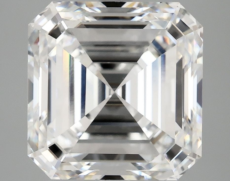 IGI Asscher 6.14ct E VVS2 - Loose Lab Diamond: IGI Asscher 6.14ct E VVS2 - Loose Lab Diamond Item Specifics: Source: This Is A Real Diamond Grown In A Lab Not Mined. Carat: 6.14 Cut: - Color: E Clarity: VVS2 Polish: EX Symmetry: EX Measurements: