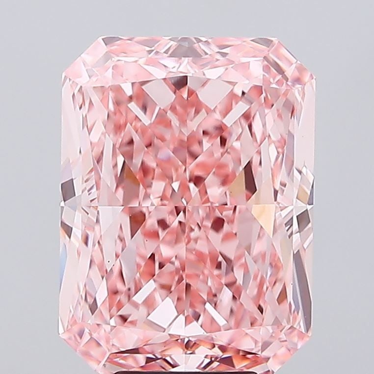 IGI Radiant 7.08ct Fancy Vivid Pink VVS2 - Loose Lab Diamond: IGI Radiant 7.08ct Fancy Vivid Pink VVS2 - Loose Lab Diamond Item Specifics: Source: This Is A Real Diamond Grown In A Lab Not Mined. Carat: 7.08 Cut: - Color: Fancy Vivid Pink Clarity: VVS2 Polish: