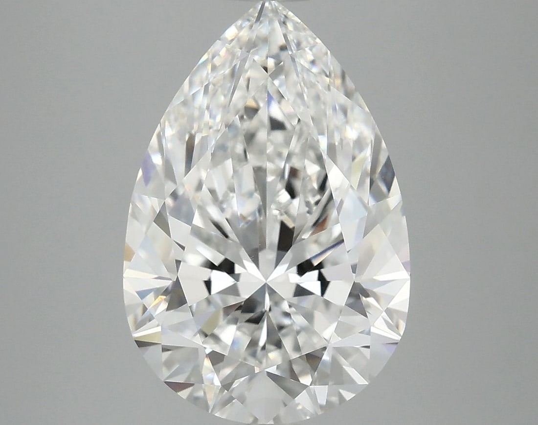 IGI Pear 5.08ct E VVS2 - Loose Lab Diamond: IGI Pear 5.08ct E VVS2 - Loose Lab Diamond Item Specifics: Source: This Is A Real Diamond Grown In A Lab Not Mined. Carat: 5.08 Cut: - Color: E Clarity: VVS2 Polish: EX Symmetry: EX Measurements: