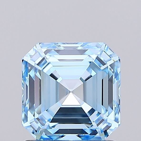 IGI Asscher 1.07ct Fancy Vivid Blue VVS1 - Loose Lab Diamond: IGI Asscher 1.07ct Fancy Vivid Blue VVS1 - Loose Lab Diamond Item Specifics: Source: This Is A Real Diamond Grown In A Lab Not Mined. Carat: 1.07 Cut: - Color: Fancy Vivid Blue Clarity: VVS1 Polish: E