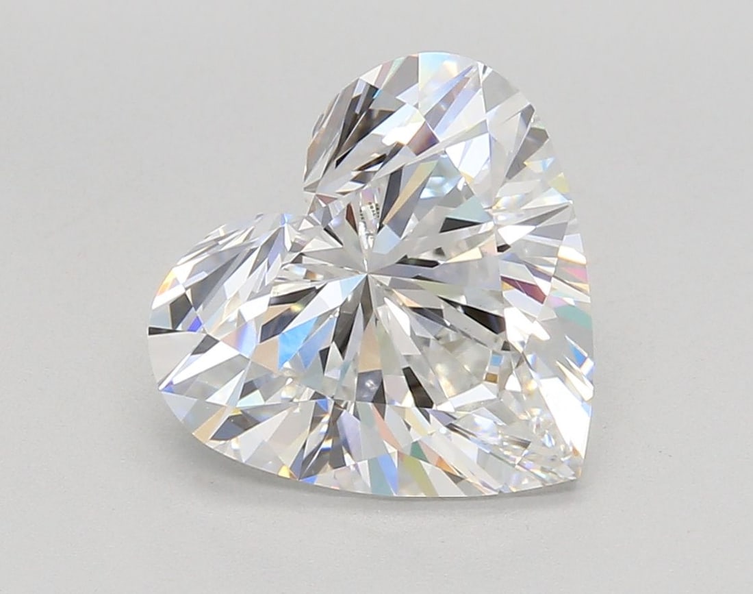 IGI Heart 4.08ct E VVS2 - Loose Lab Diamond: IGI Heart 4.08ct E VVS2 - Loose Lab Diamond Item Specifics: Source: This Is A Real Diamond Grown In A Lab Not Mined. Carat: 4.08 Cut: - Color: E Clarity: VVS2 Polish: EX Symmetry: EX Measurements: