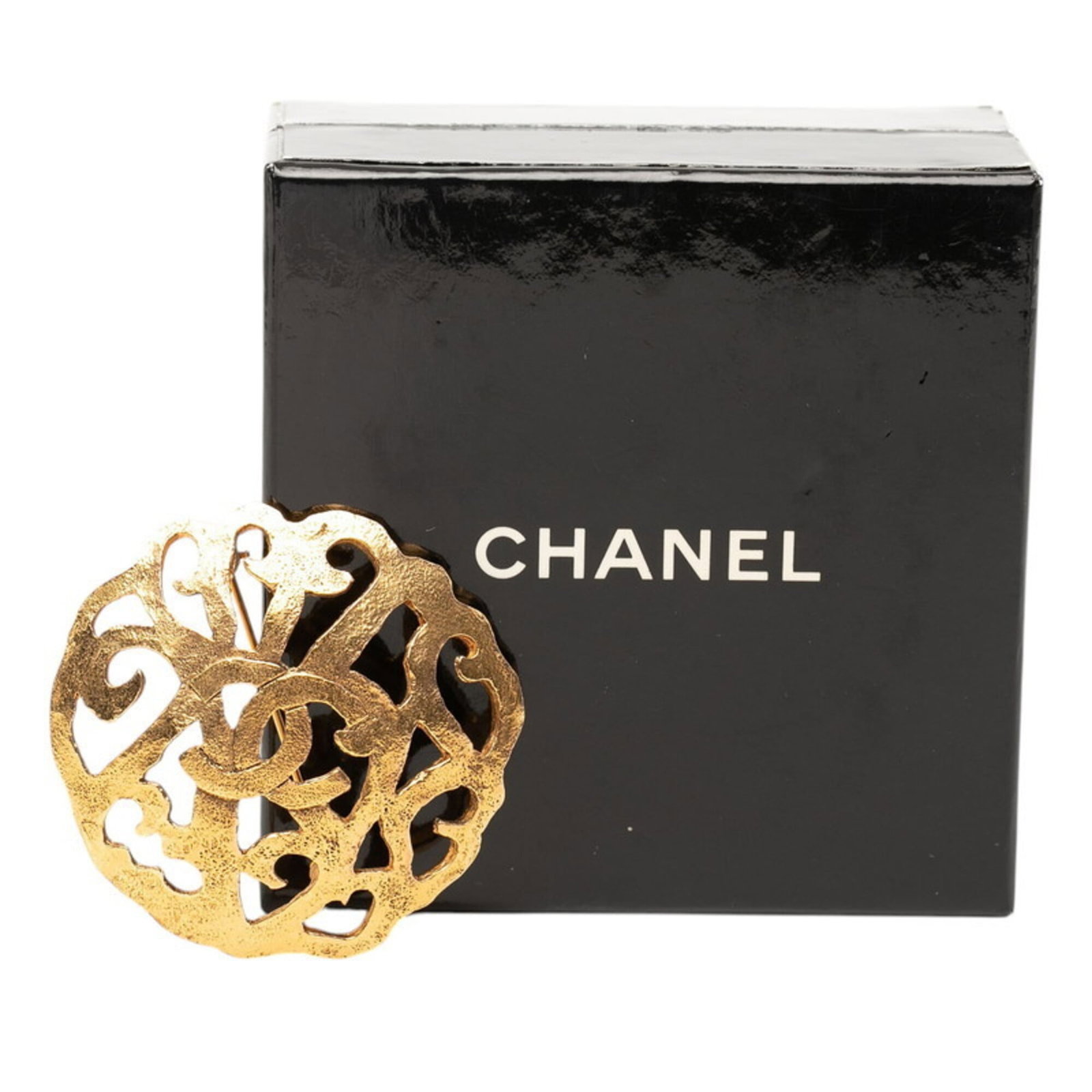 Gold Plating Brooch Chanel - 4