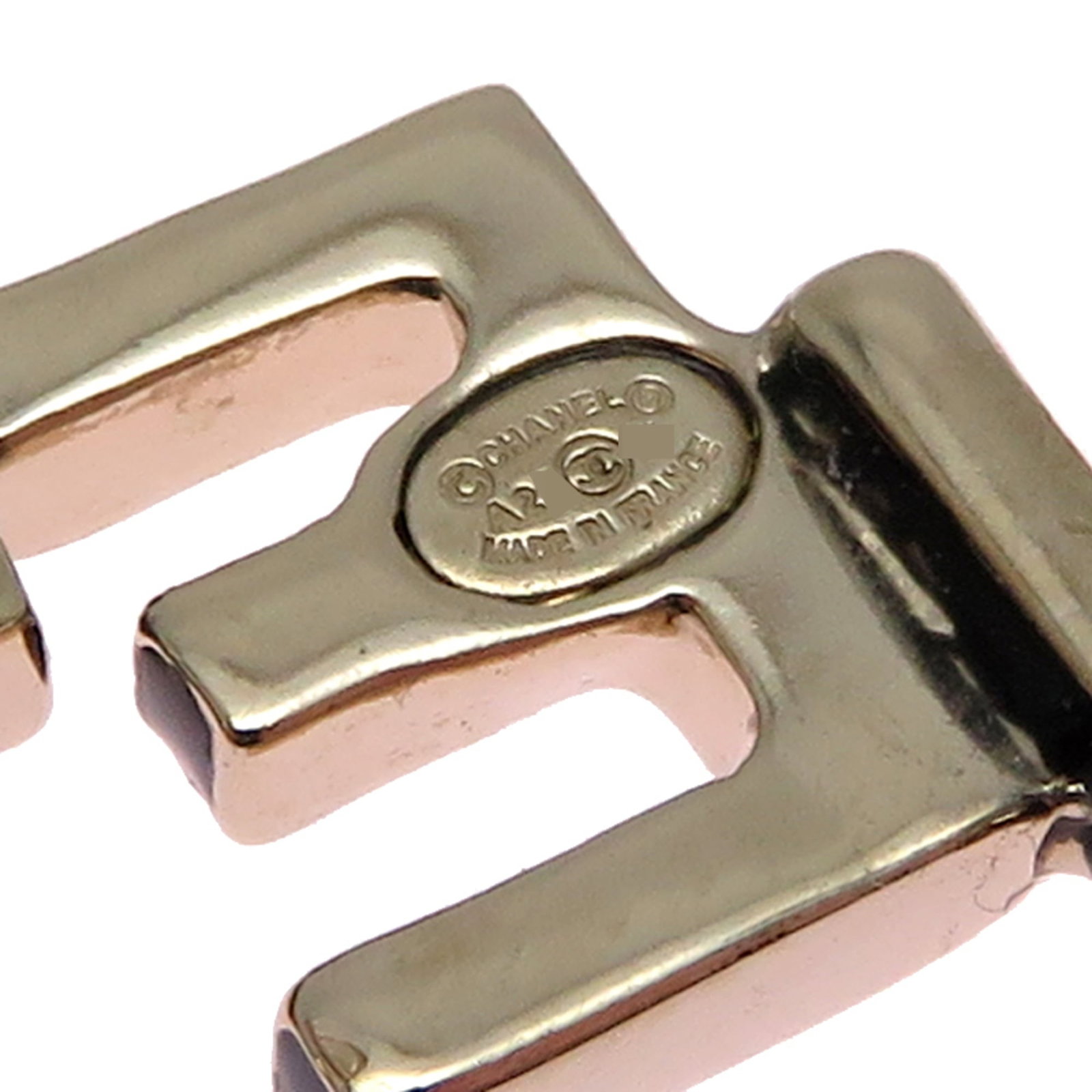 Chanel Stud Earrings Gold Plating - 5