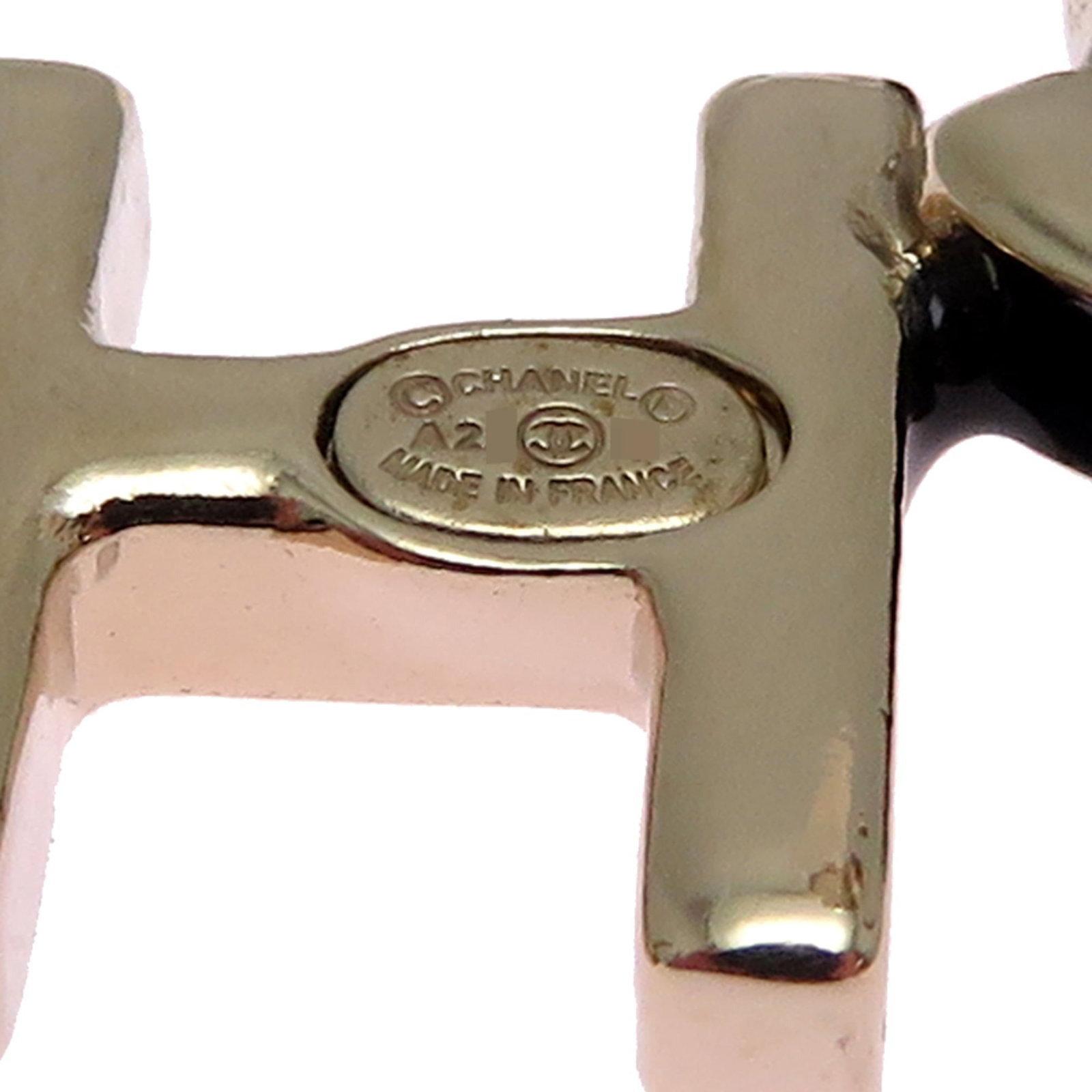 Chanel Stud Earrings Gold Plating - 6
