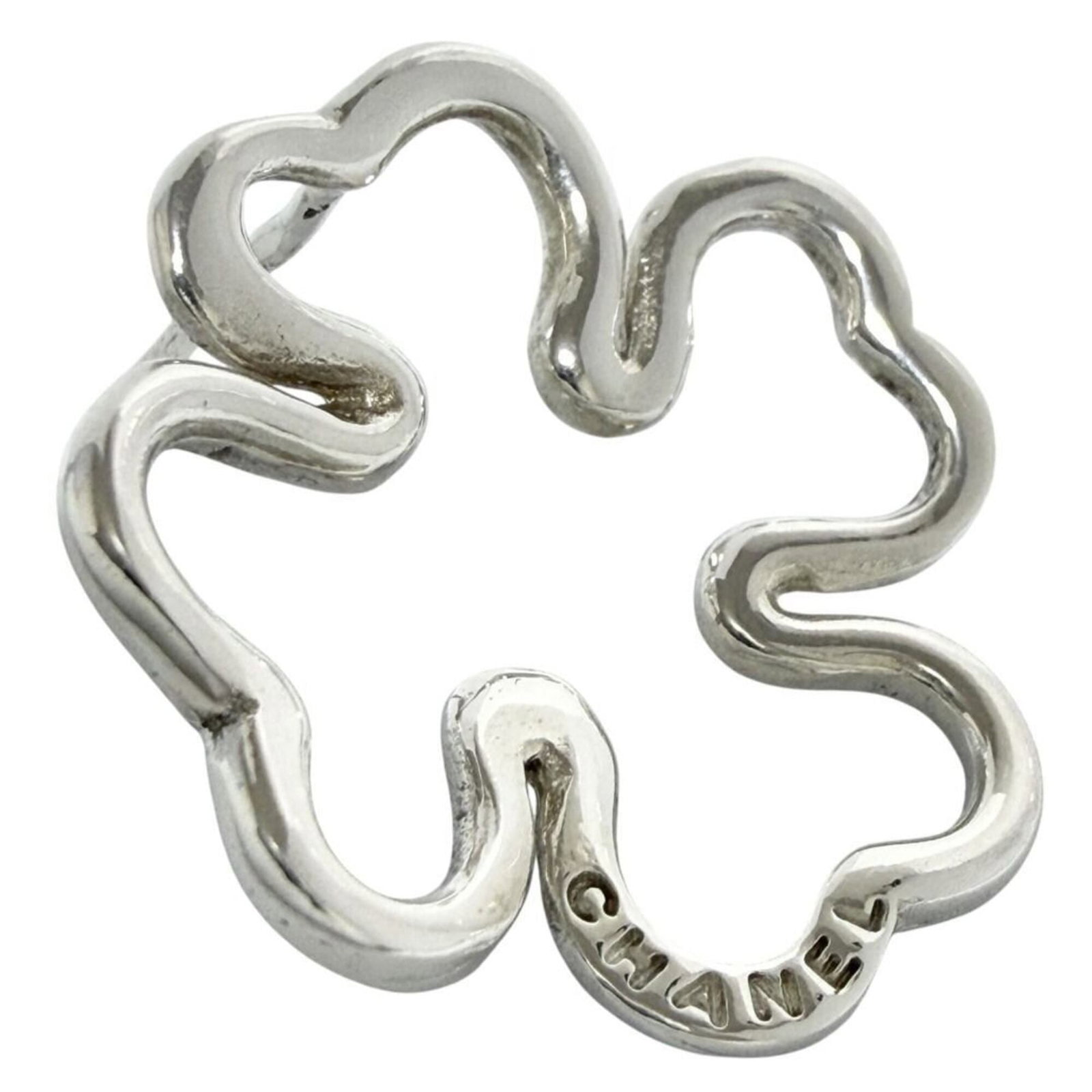 Chanel stud earrings silver 925 - 5