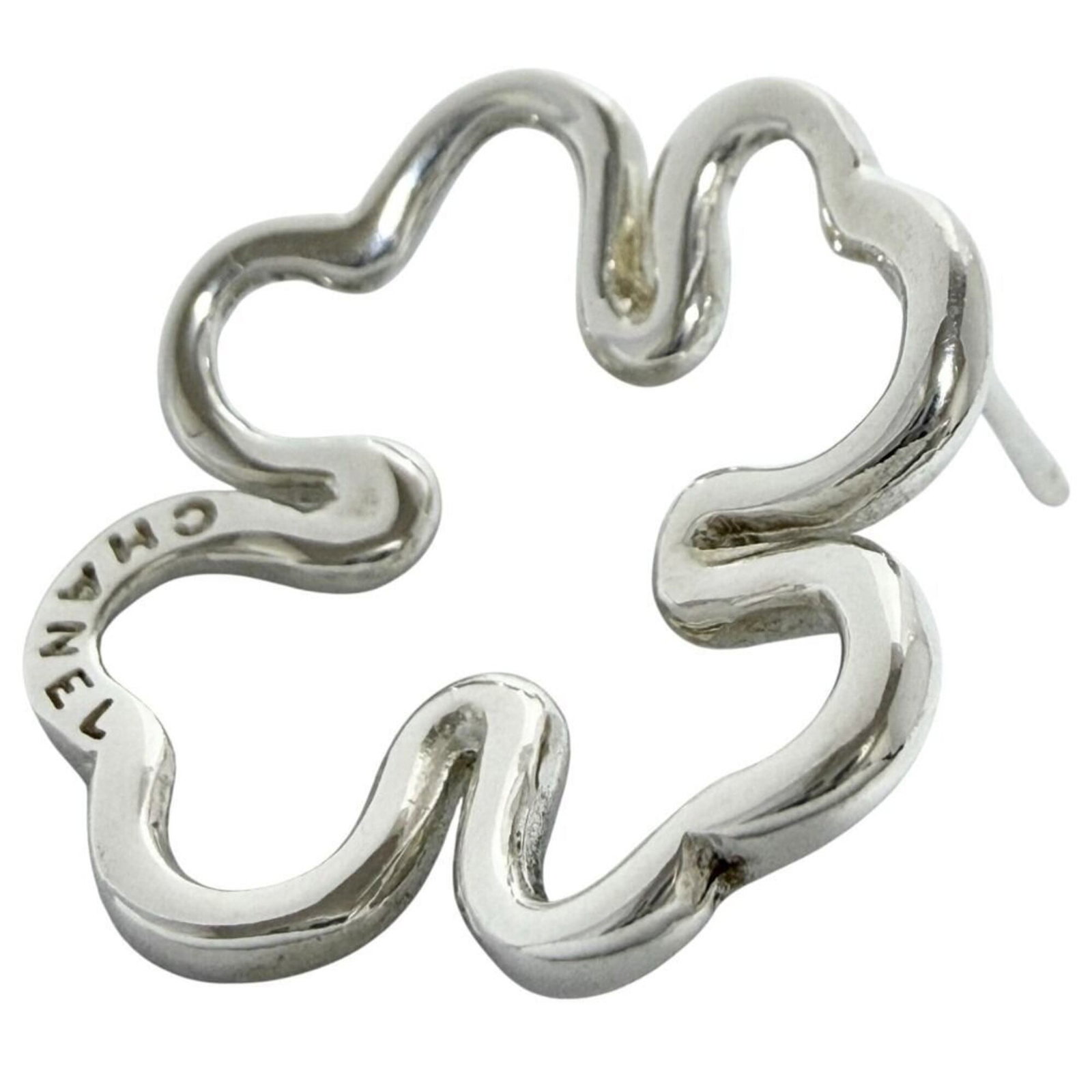 Chanel stud earrings silver 925 - 6