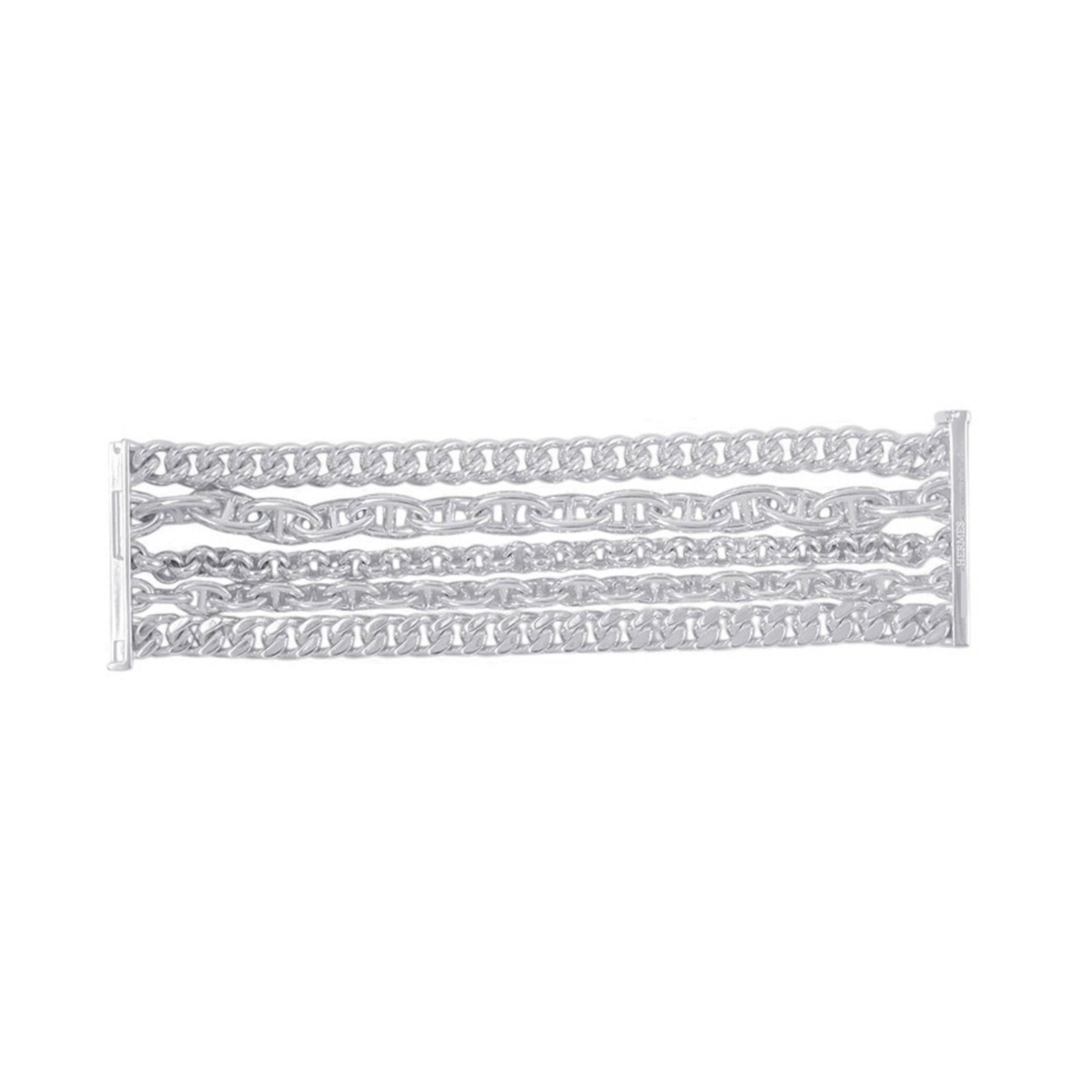 Silver Charm Bracelet 925 by Hermes (1 of 9)