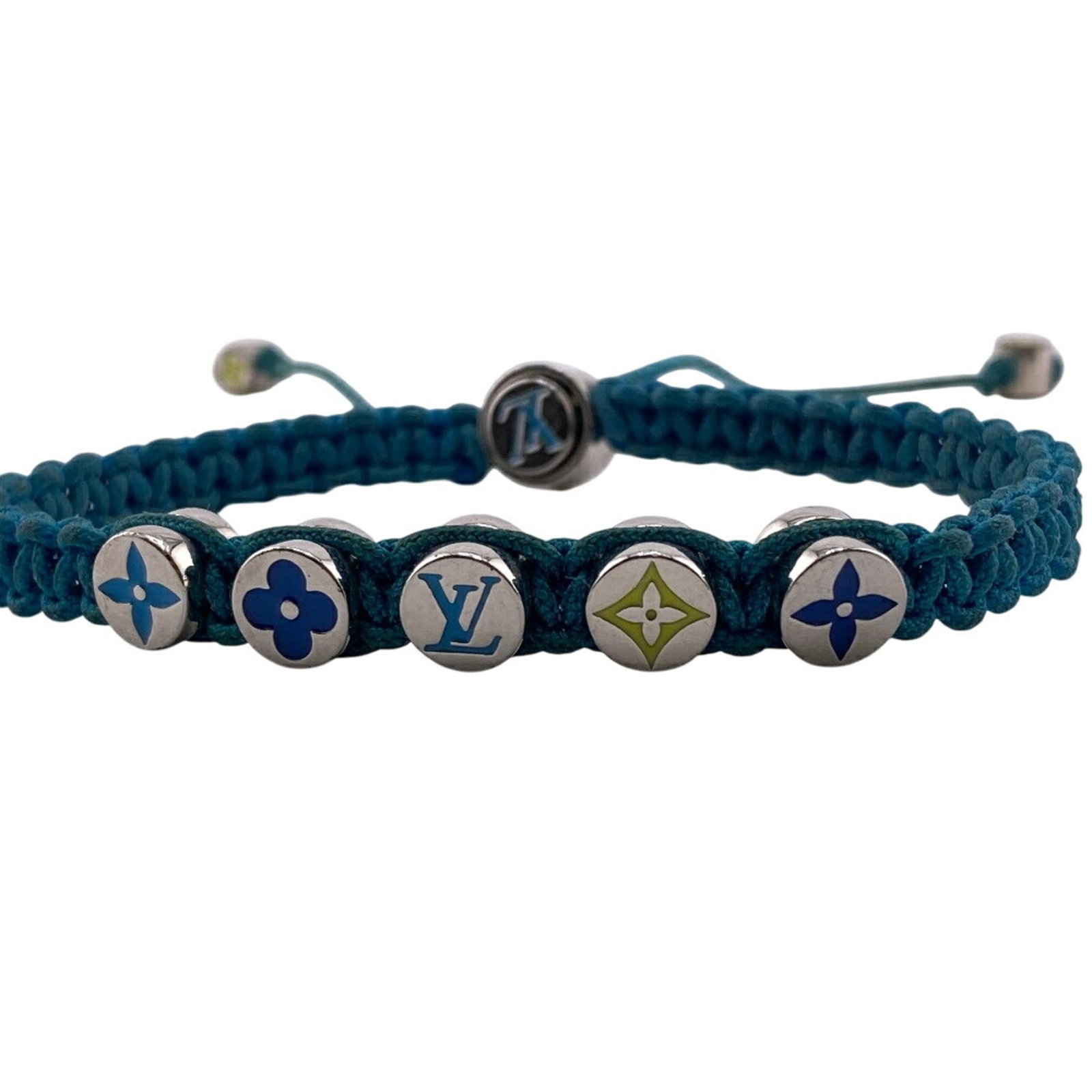 Vuitton nylon charm bracelet - 3