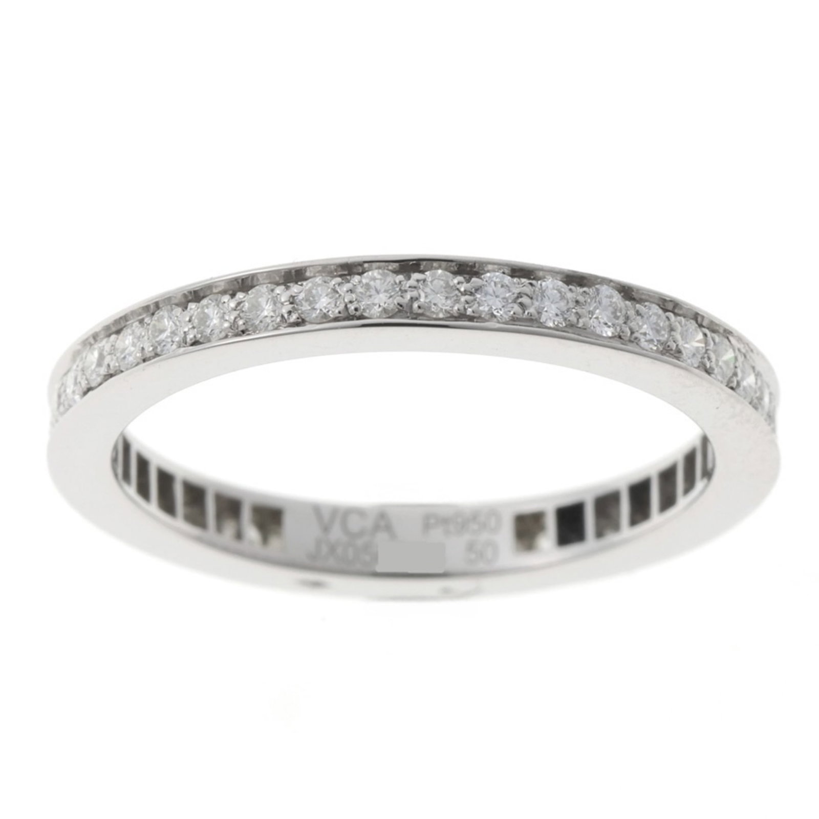 Band platinum ring van cleef arpels - 2