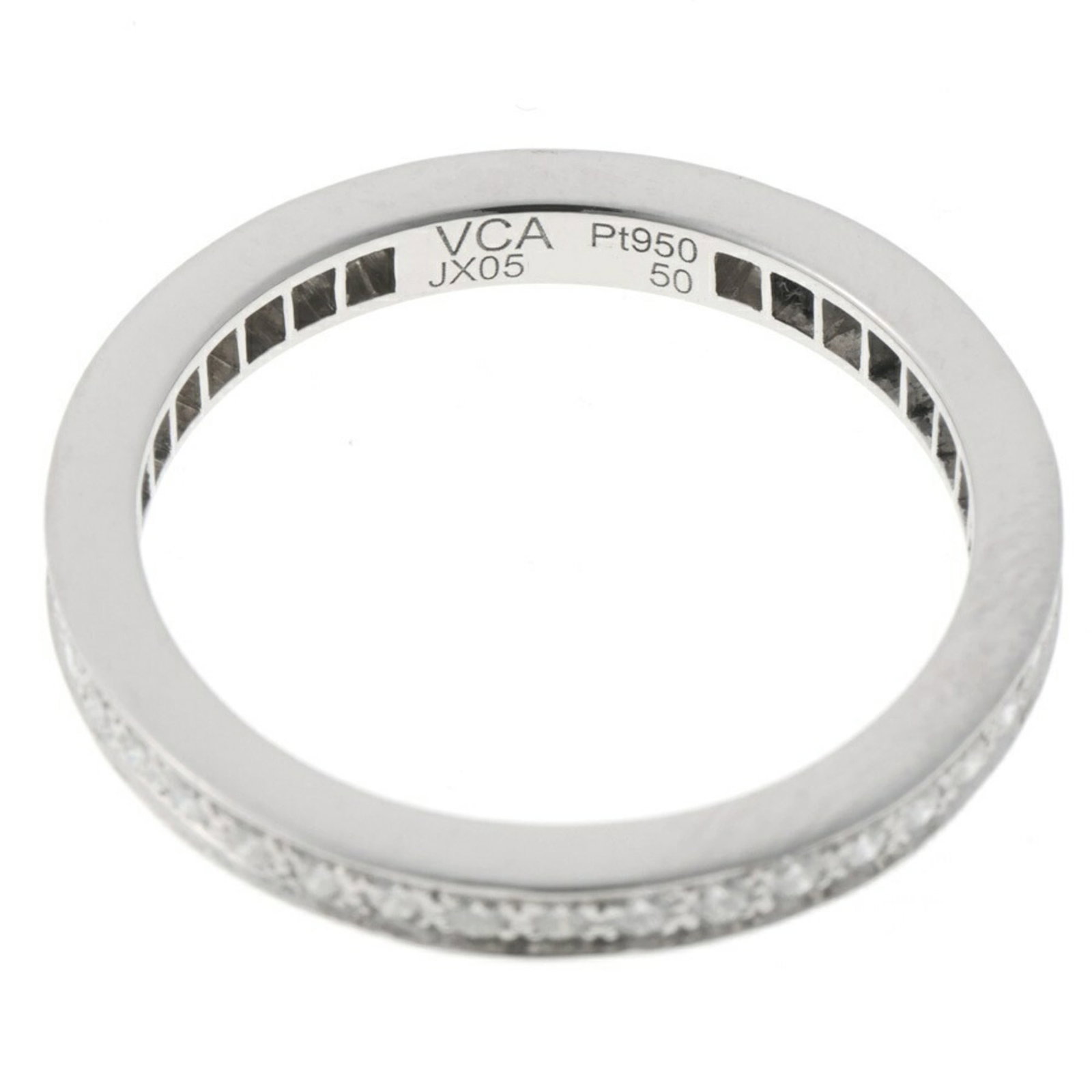 Band platinum ring van cleef arpels - 4