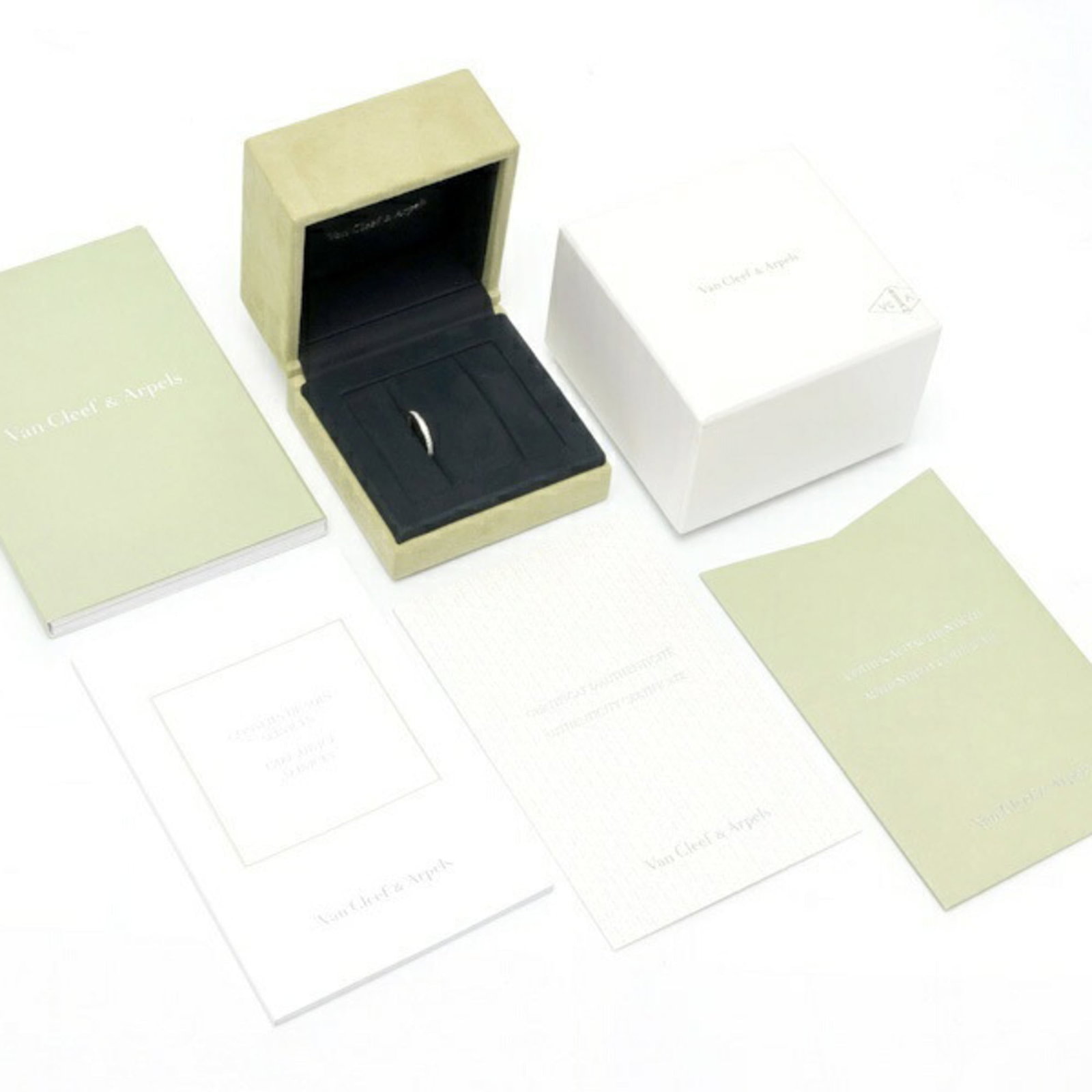Band platinum ring van cleef arpels - 6