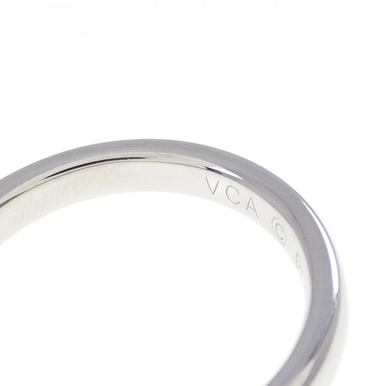 Band platinum ring van cleef arpels - 4