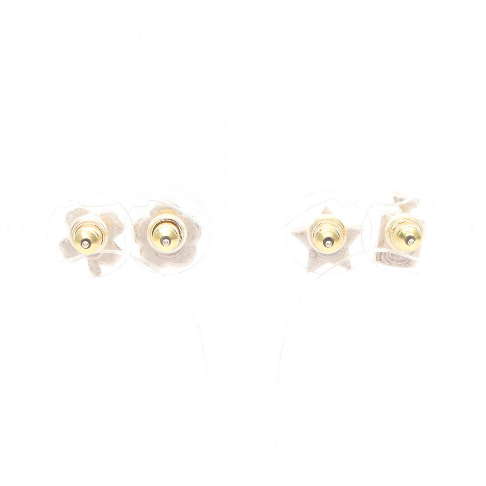 Chanel Stud Earrings Gold Plating - 2