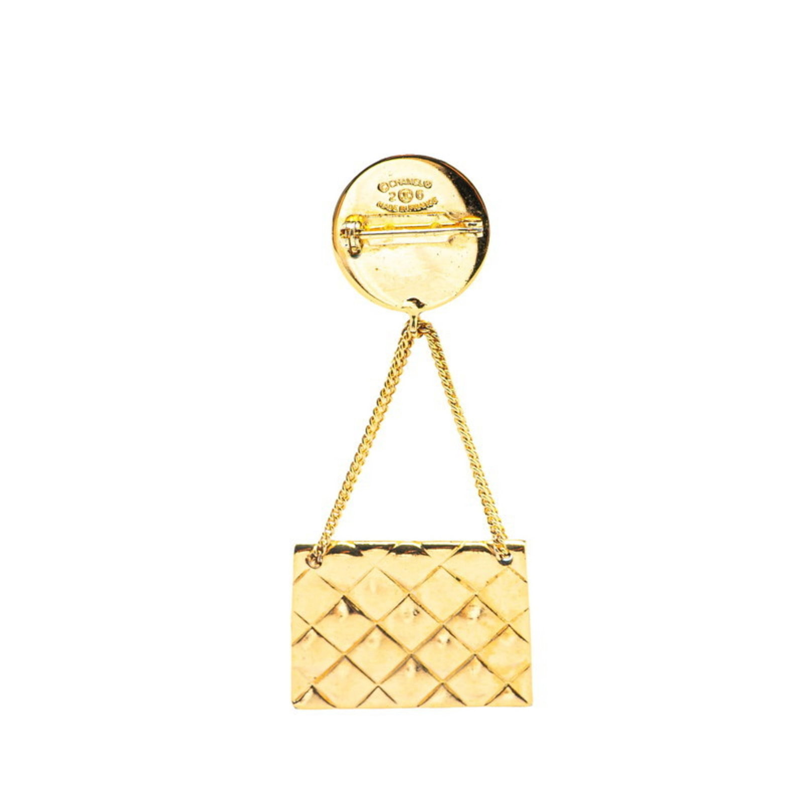 Gold Plating Brooch Chanel - 2