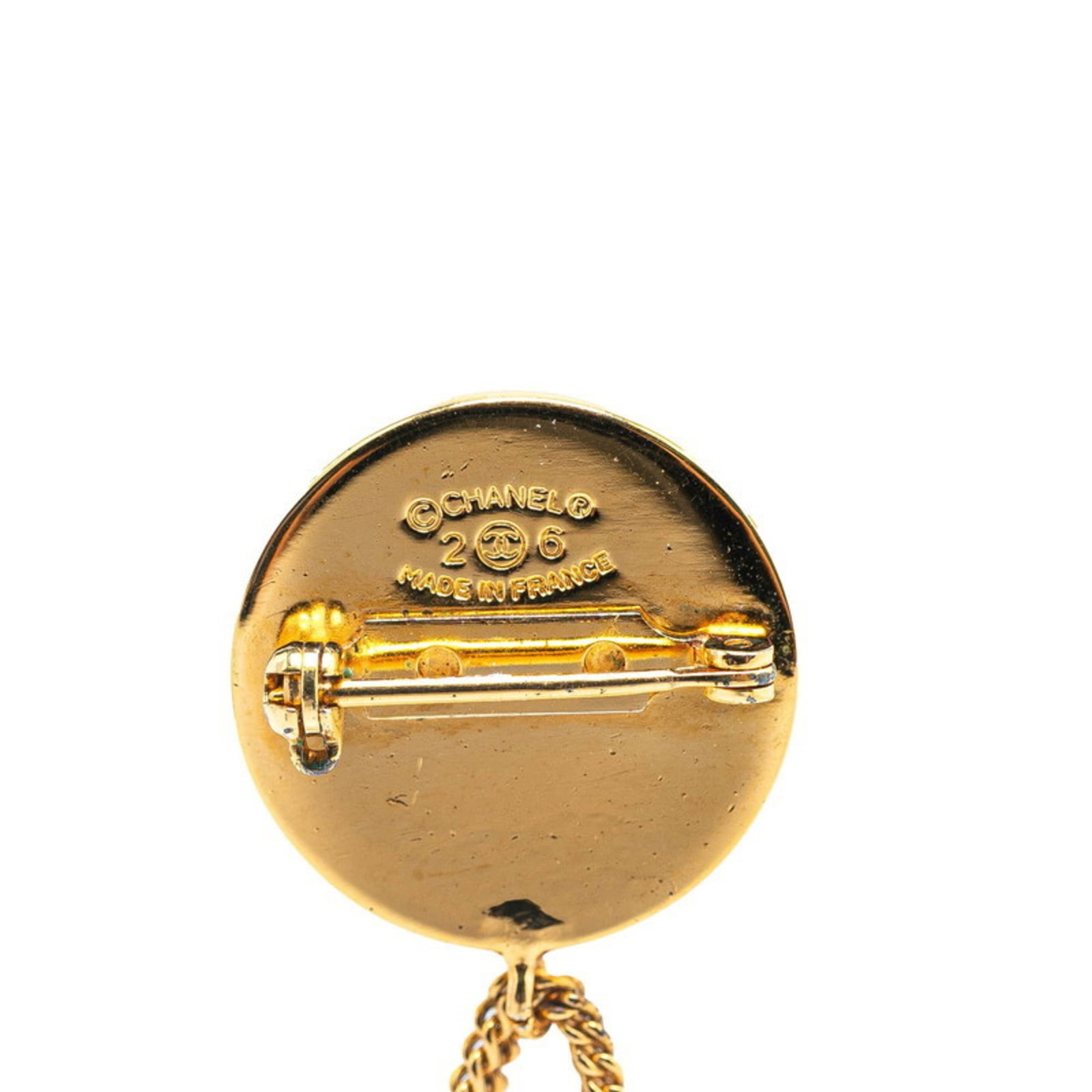 Gold Plating Brooch Chanel - 4