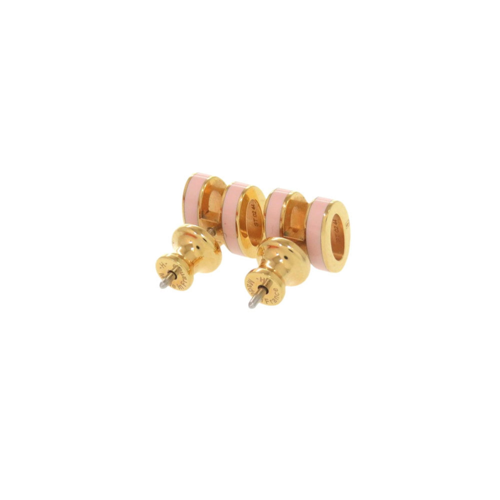 Hermes Stud Earrings Metal - 3