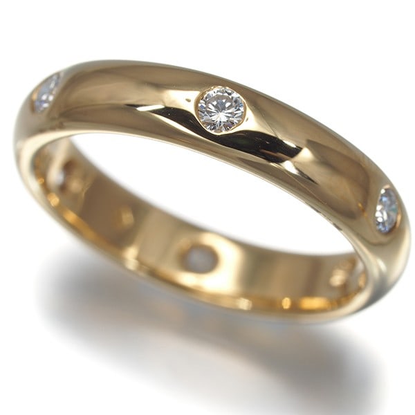 Diamond Ring Cartier Yellow Gold Stella Eu51 18K: Diamond Ring Cartier Yellow Gold Stella Eu51 18K Yellow Gold Stella Eu51 18K Diamond Ring by Cartier - A stunning 18k yellow gold ring featuring a natural diamond, part of the iconic Stella