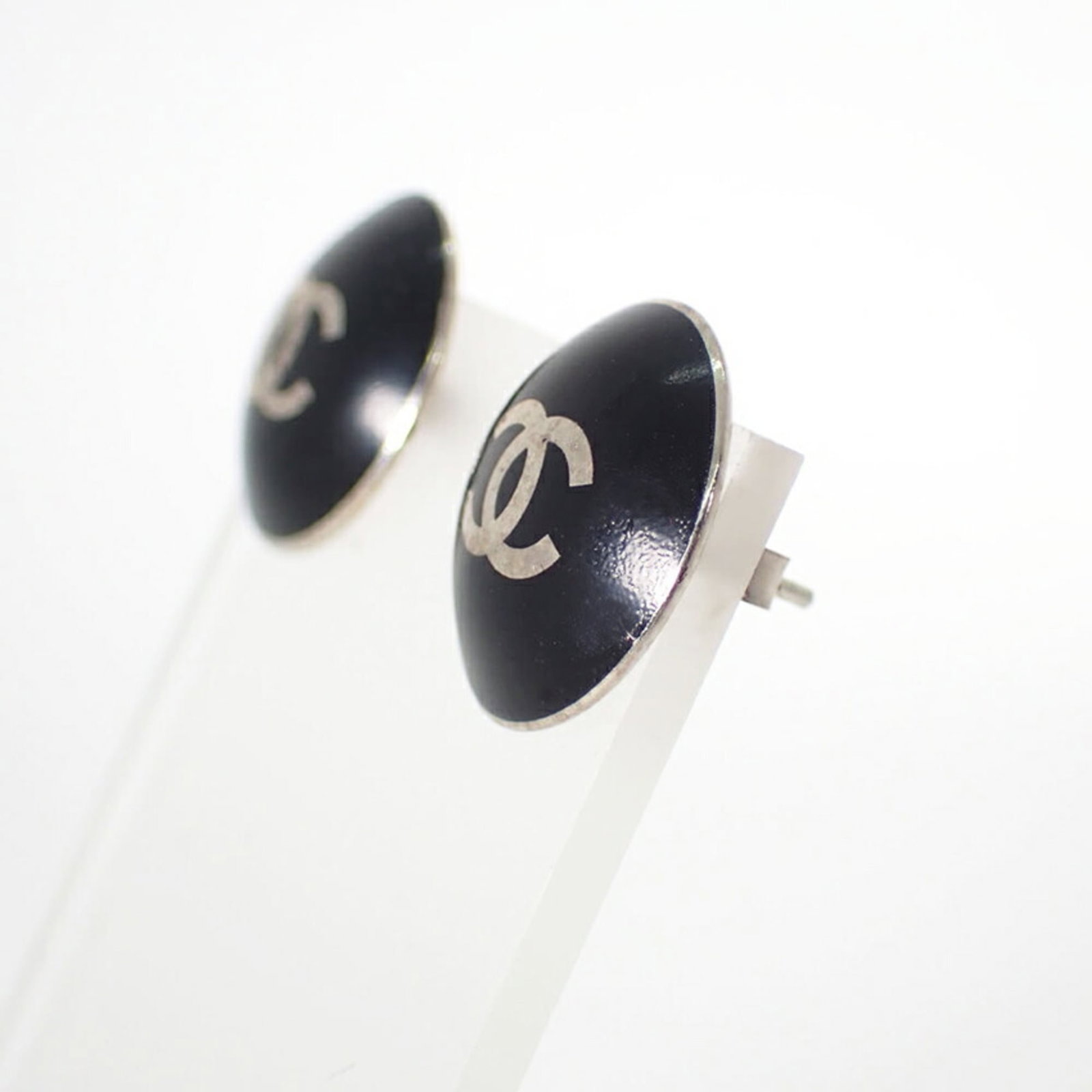 Chanel Stud Earrings Gold Plating - 5