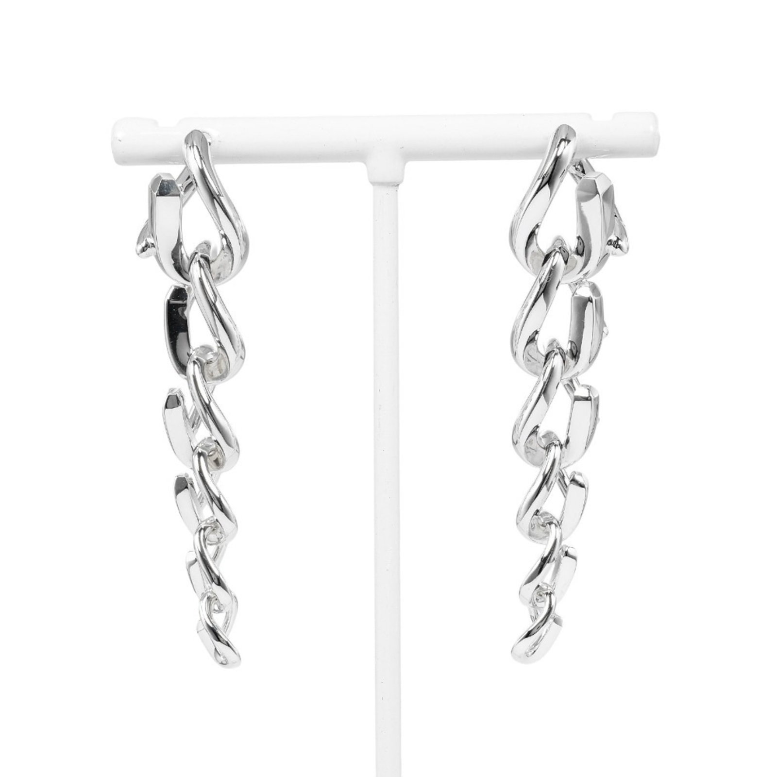 Drop earrings silver 925 by Tiffany: Drop earrings silver 925 by Tiffany Silver 925 by Tiffany drop earrings, featuring a size of 54.00mm x 13.00mm, are available for purchase in like new condition with hardly any traces of usage. This