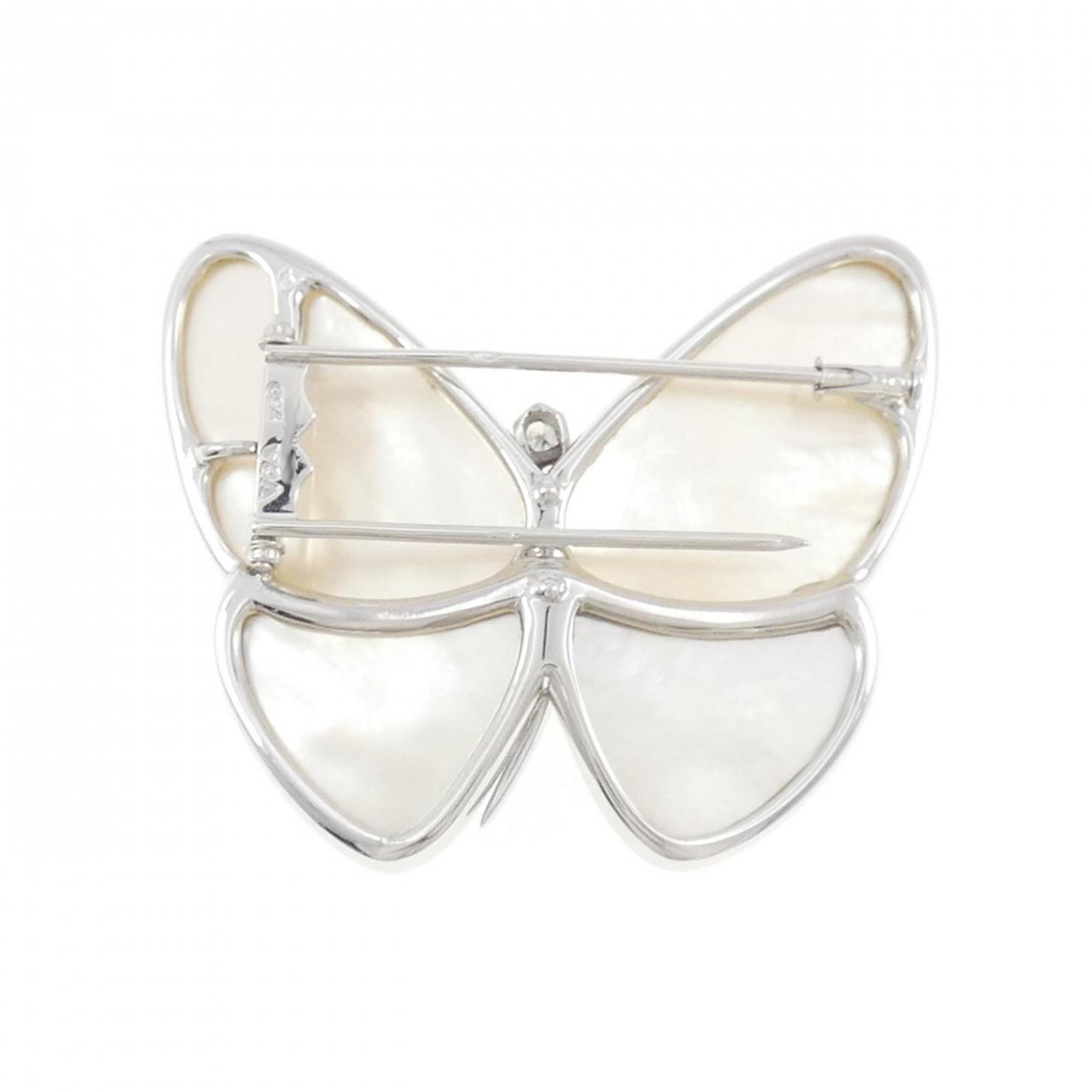 Gold Brooch White Van Cleef Arpels - 3