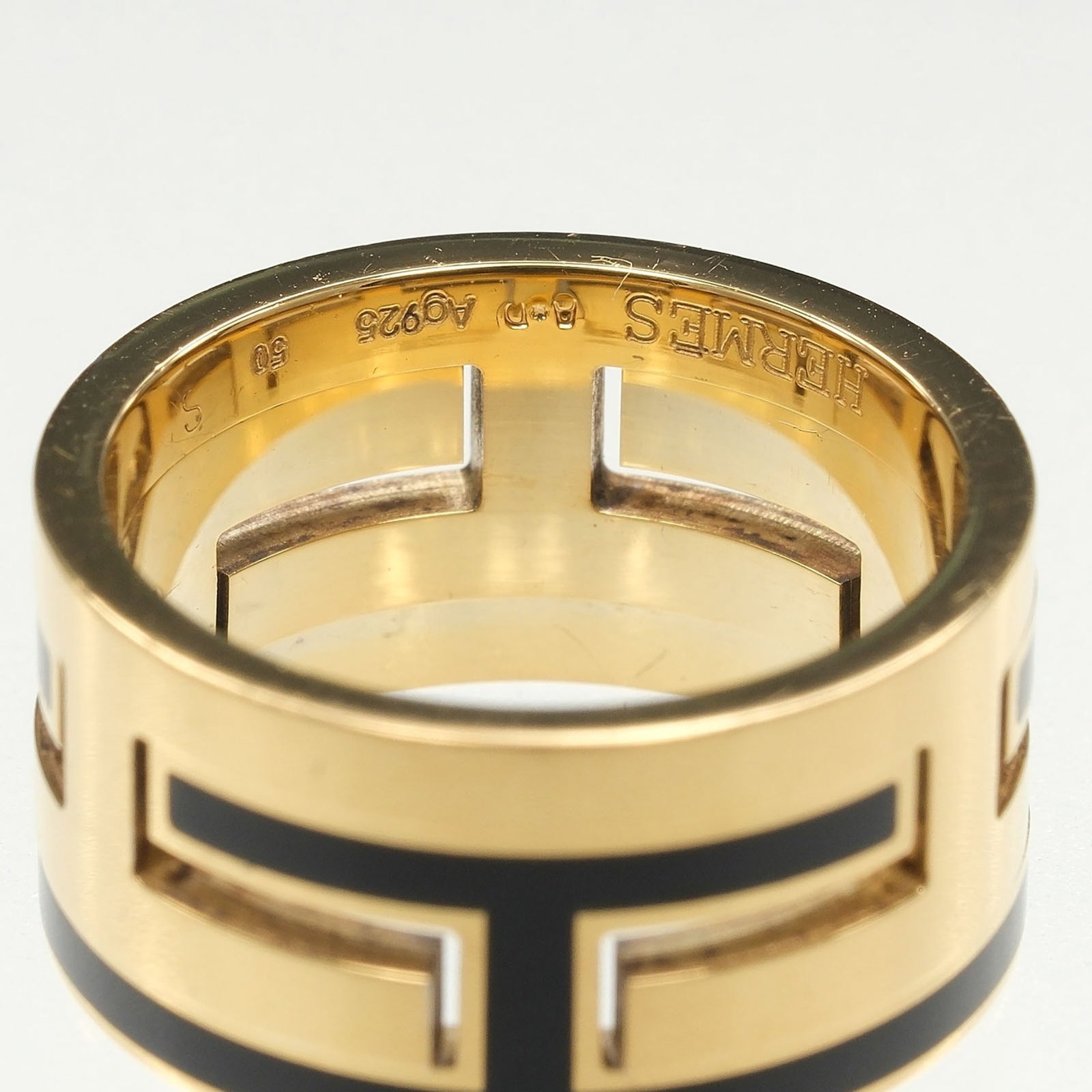 Hermes Band Ring Gold Plating - 4