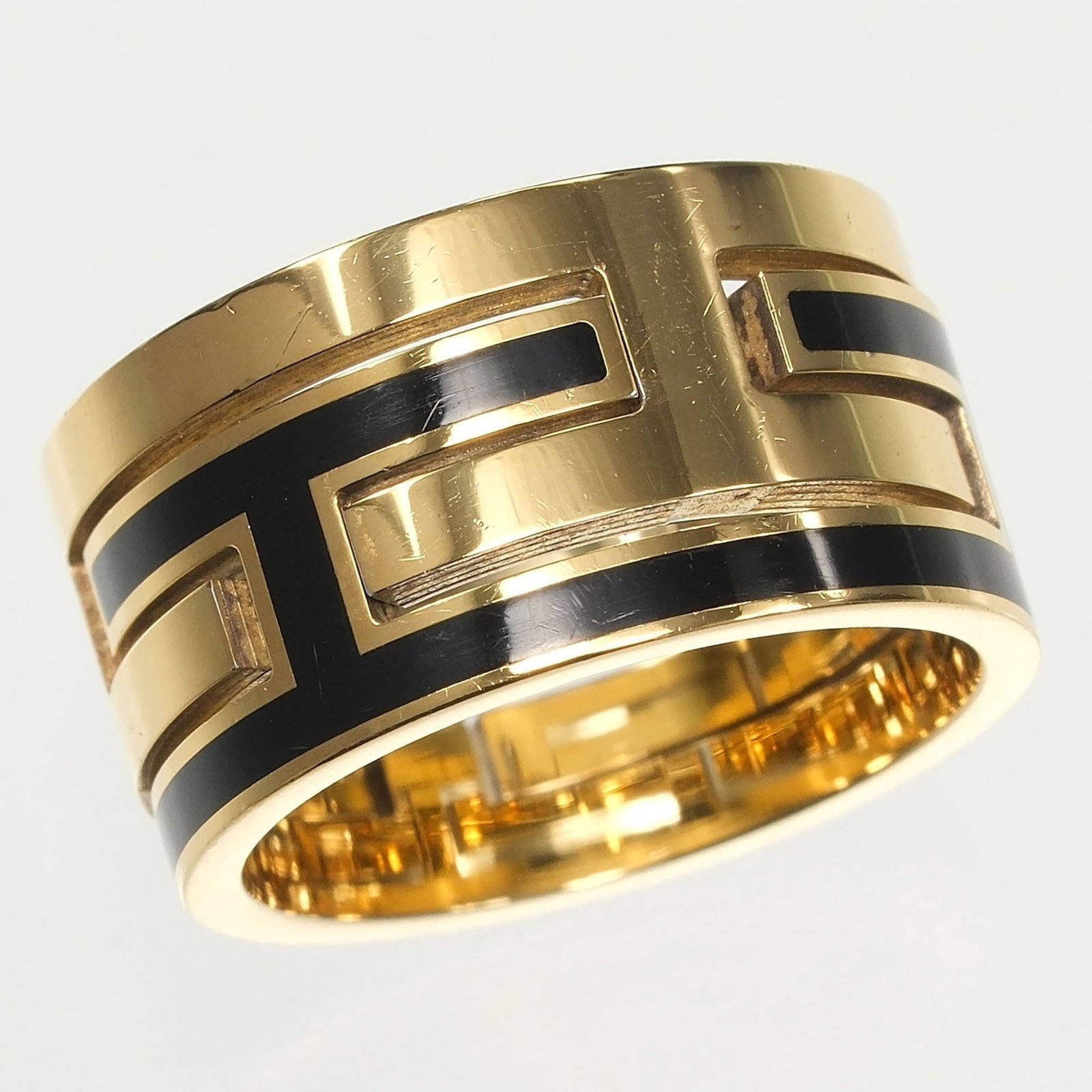 Hermes Band Ring Gold Plating - 7