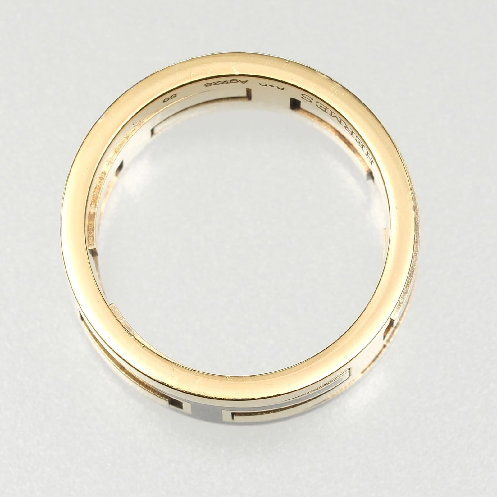 Hermes Band Ring Gold Plating - 8