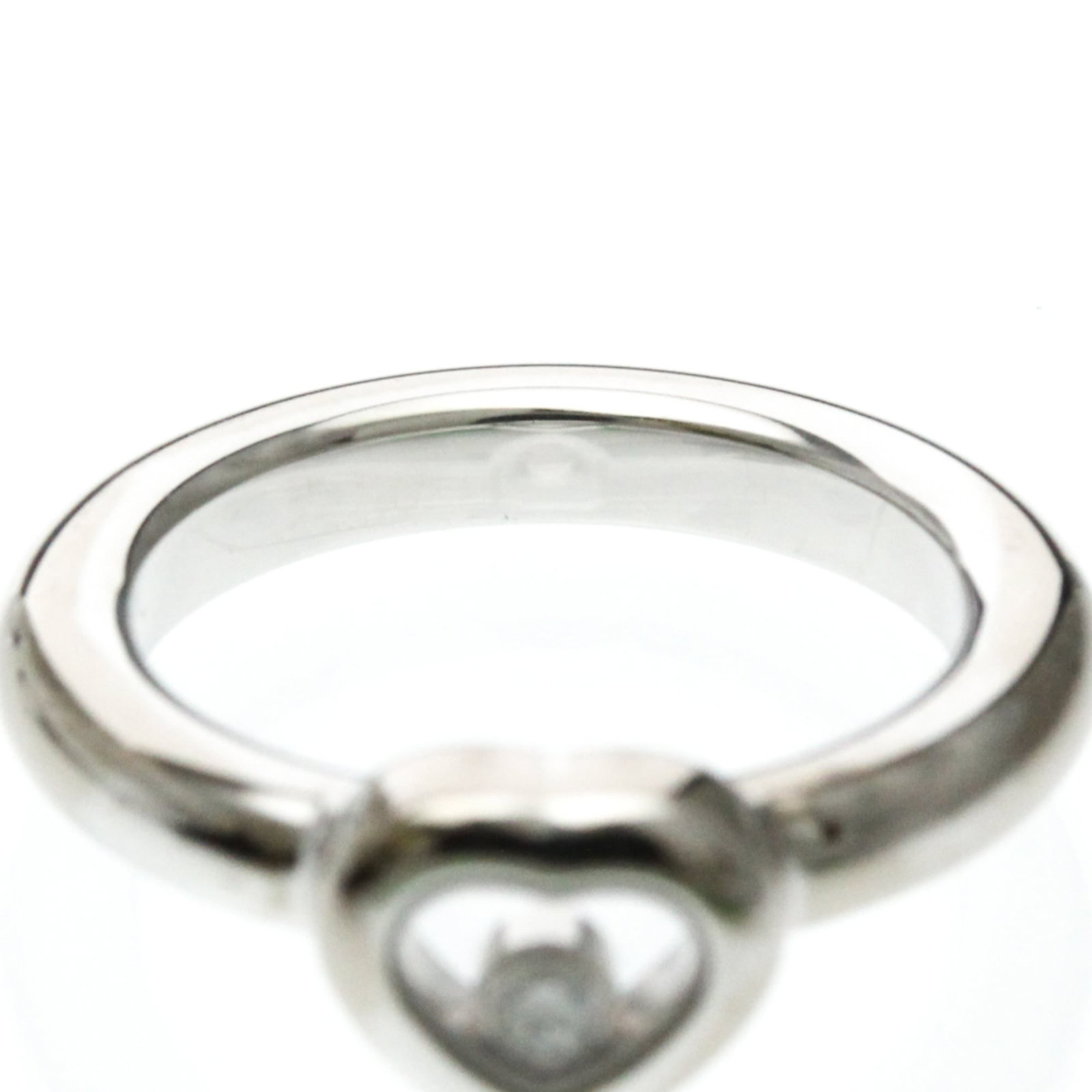 Chopard 18k White Gold Band Ring - 2