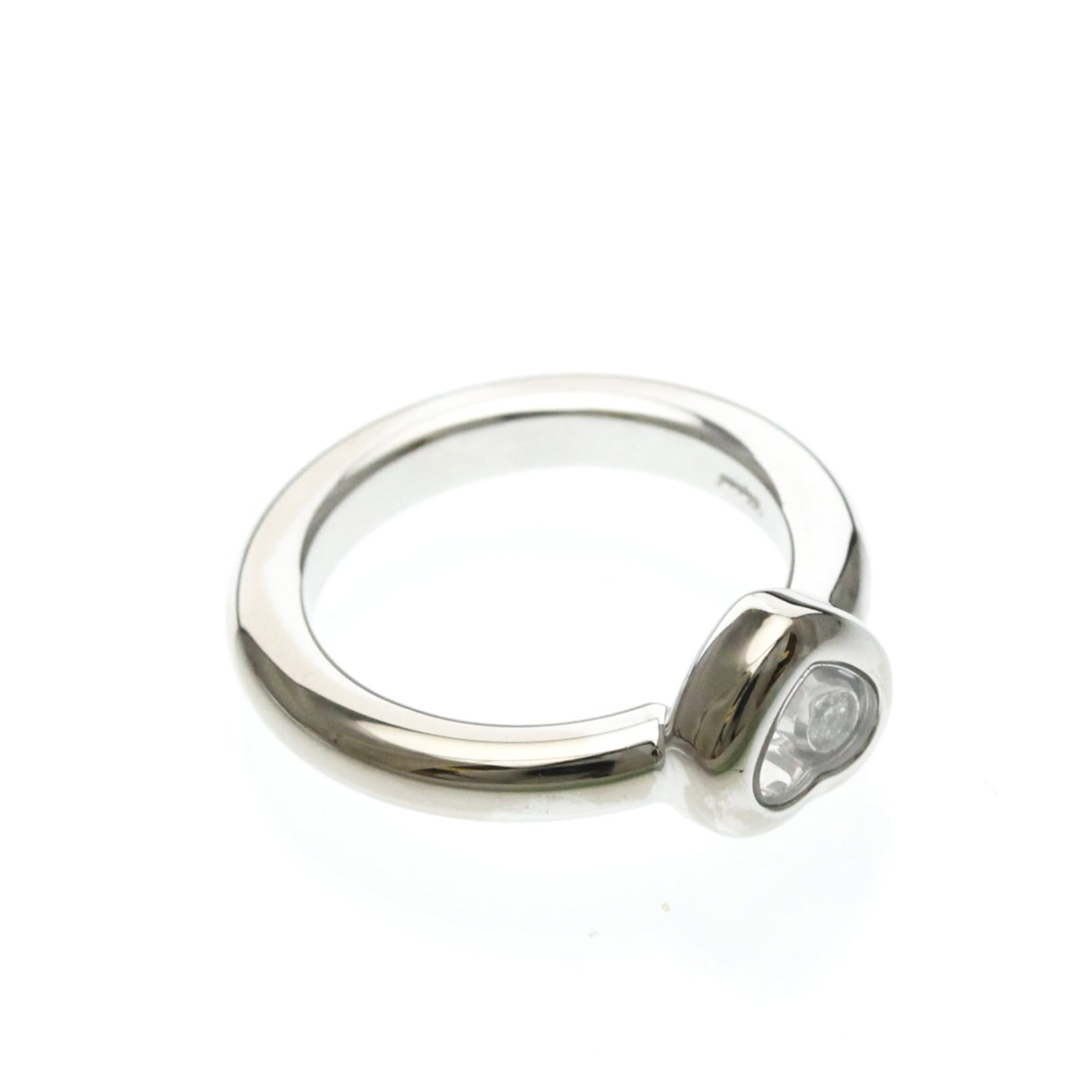 Chopard 18k White Gold Band Ring - 7