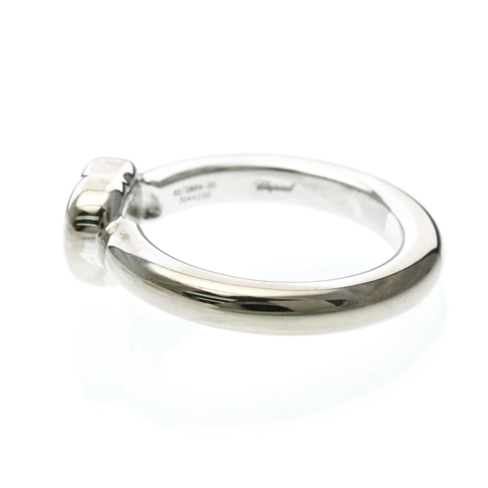 Chopard 18k White Gold Band Ring - 8