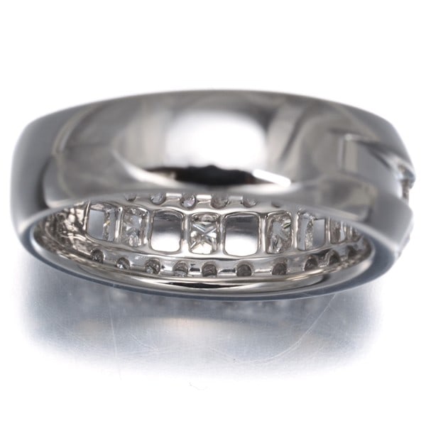 Platinum ring 0.69ct diamond - 4