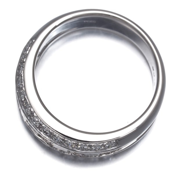 Platinum ring 0.69ct diamond - 5
